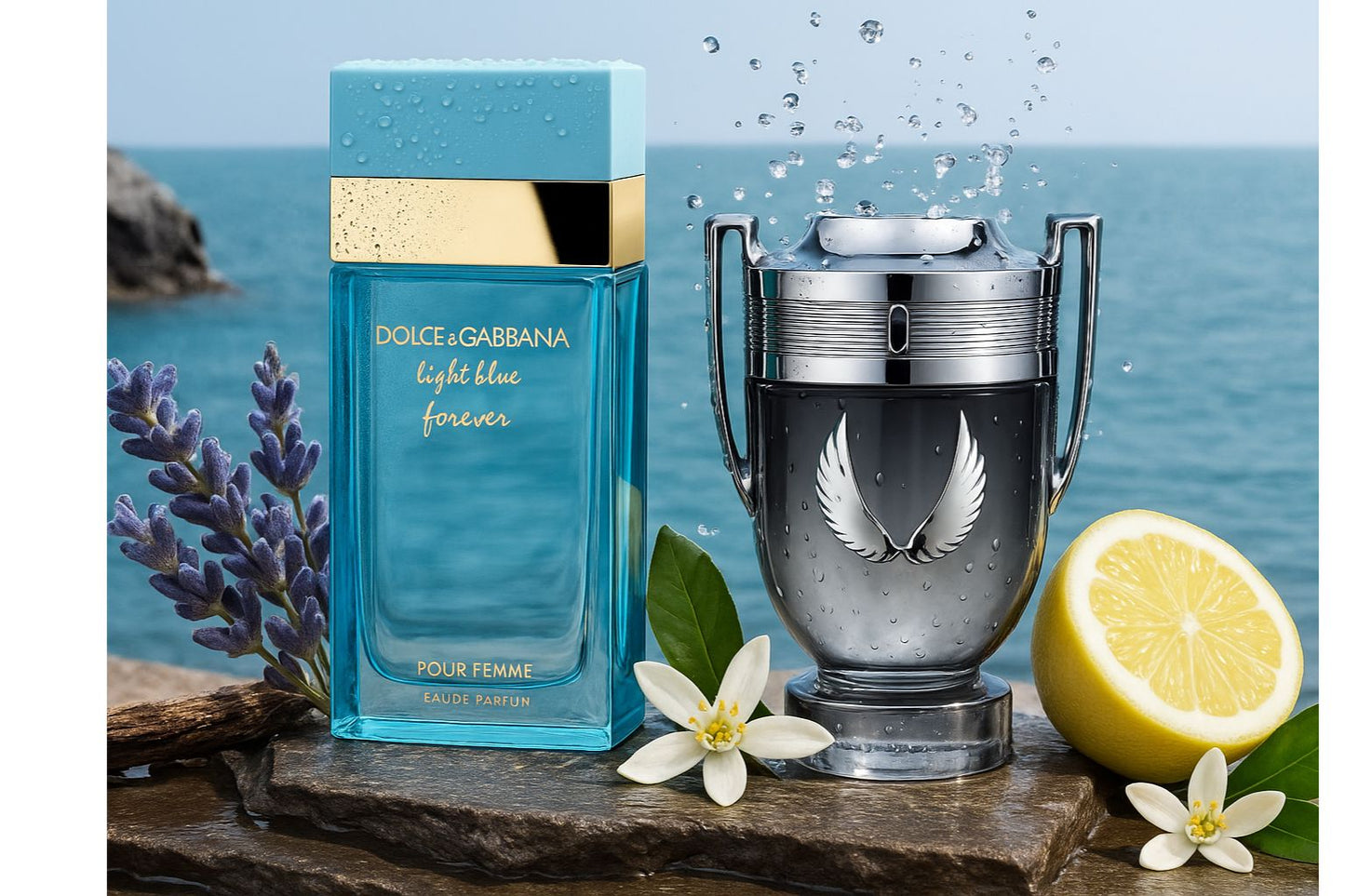 Kit de Perfume Femenino y Masculino